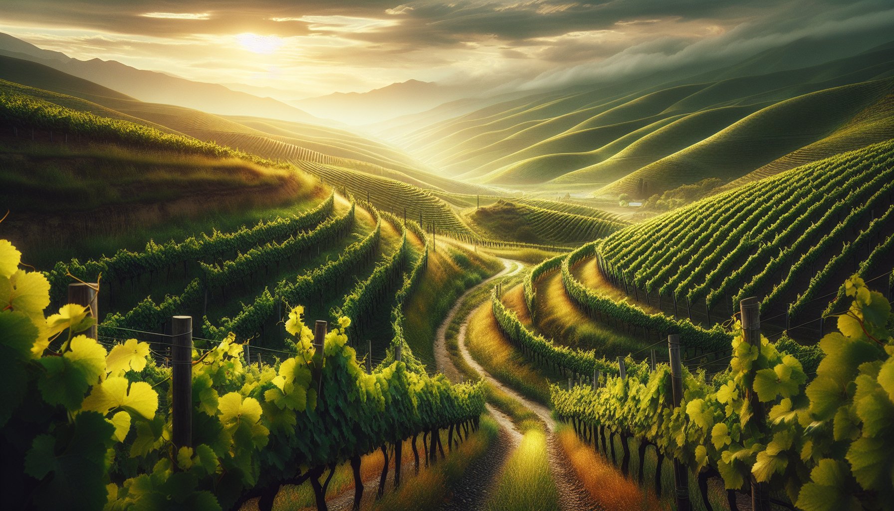 Vineyards in Kakheti region